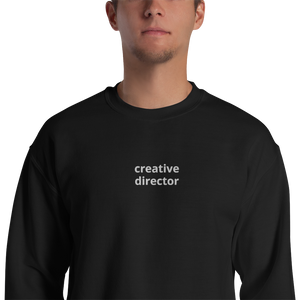 Creative Director Embroidered Sweatshirt