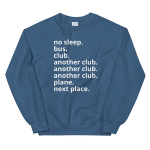 No Sleep Sweatshirt - The Gay Bar Shop