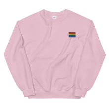 Load image into Gallery viewer, Pride Embroidered Sweatshirt - The Gay Bar Shop
