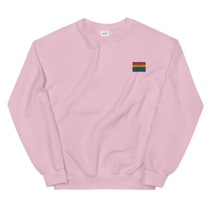 Pride Embroidered Sweatshirt - The Gay Bar Shop