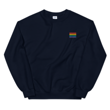 Load image into Gallery viewer, Pride Embroidered Sweatshirt - The Gay Bar Shop
