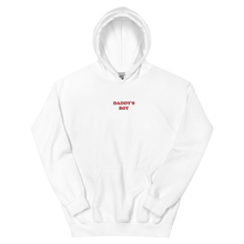 Load image into Gallery viewer, Daddy&#39;s Boy Embroidered Hoodie
