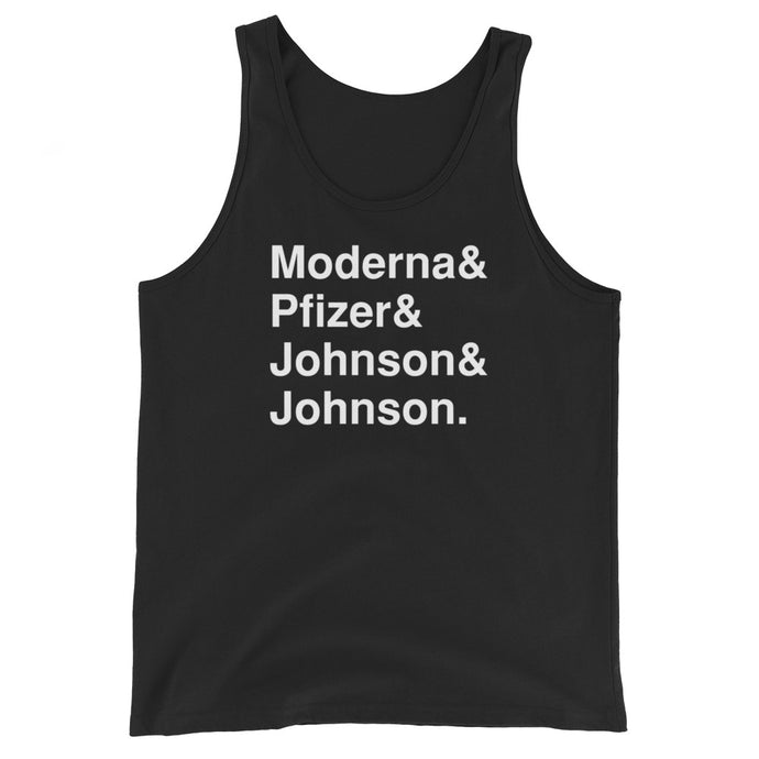 Vaccine Tank Black - The Gay Bar Shop