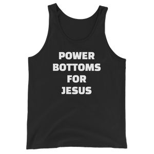 Power Bottoms For Jesus Tank - The Gay Bar Shop
