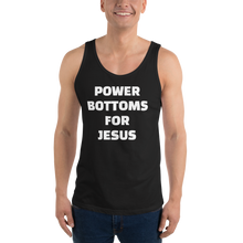 Load image into Gallery viewer, Power Bottoms For Jesus Tank - The Gay Bar Shop
