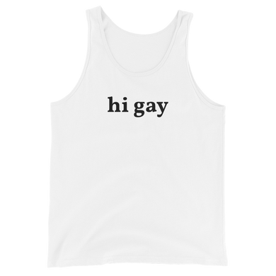 Hi Gay Tank - The Gay Bar Shop