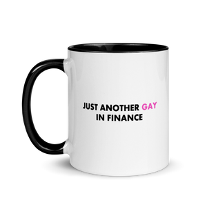 Gay In Finance Mug - The Gay Bar Shop
