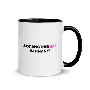 Gay In Finance Mug - The Gay Bar Shop