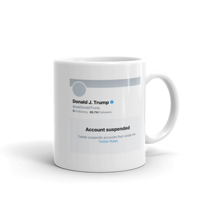 Trump Twitter Mug - The Gay Bar Shop