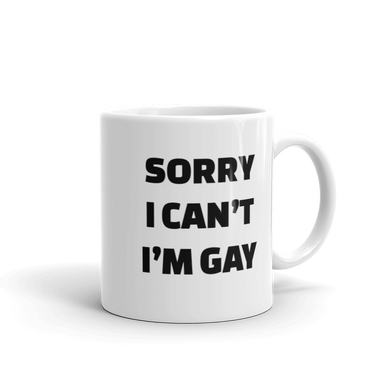 Gay & Tired Can-Shaped Cup